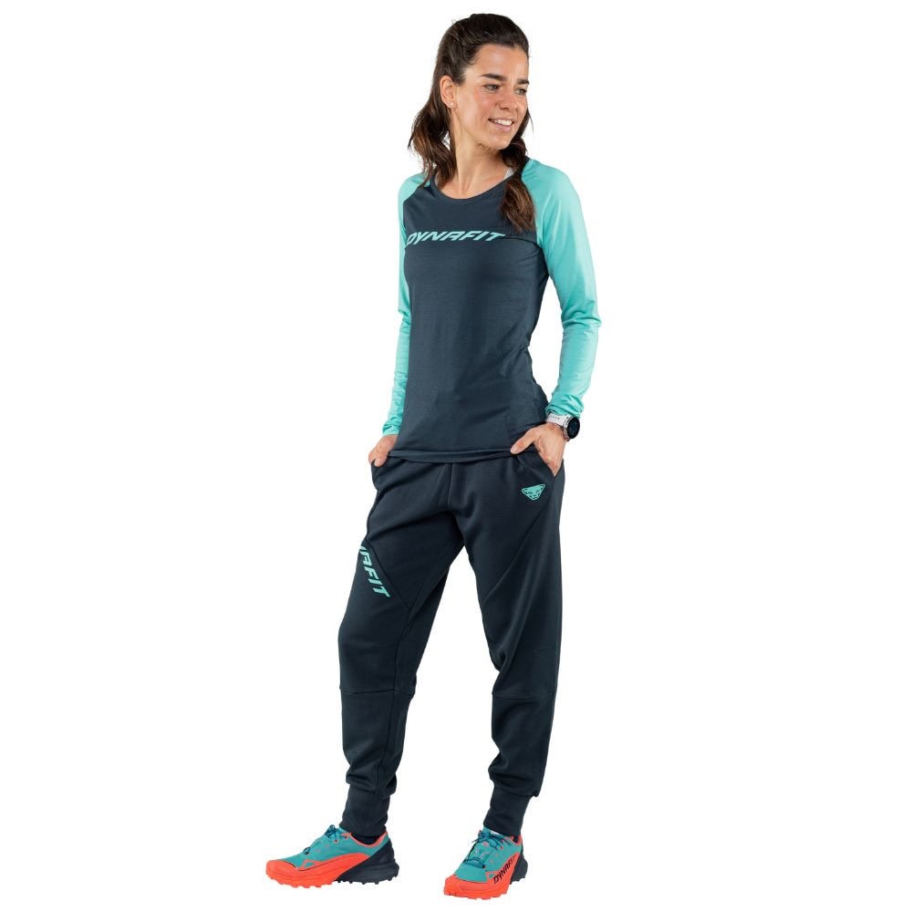 Tričko DYNAFIT 24/7 W L/S TEE Blueberry - Dámske oblečenie - 2