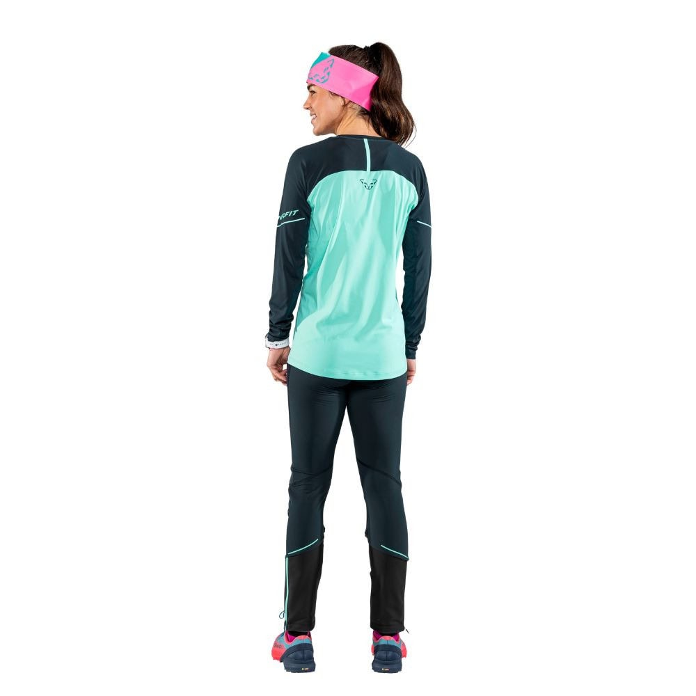 Športové tričko DYNAFIT Alpine Pro Longsleeve W Marine Blue - Dámske oblečenie - 3