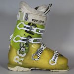 Jazdené bazárové lyžiarky ROSSIGNOL All Track W 70 Yellow
