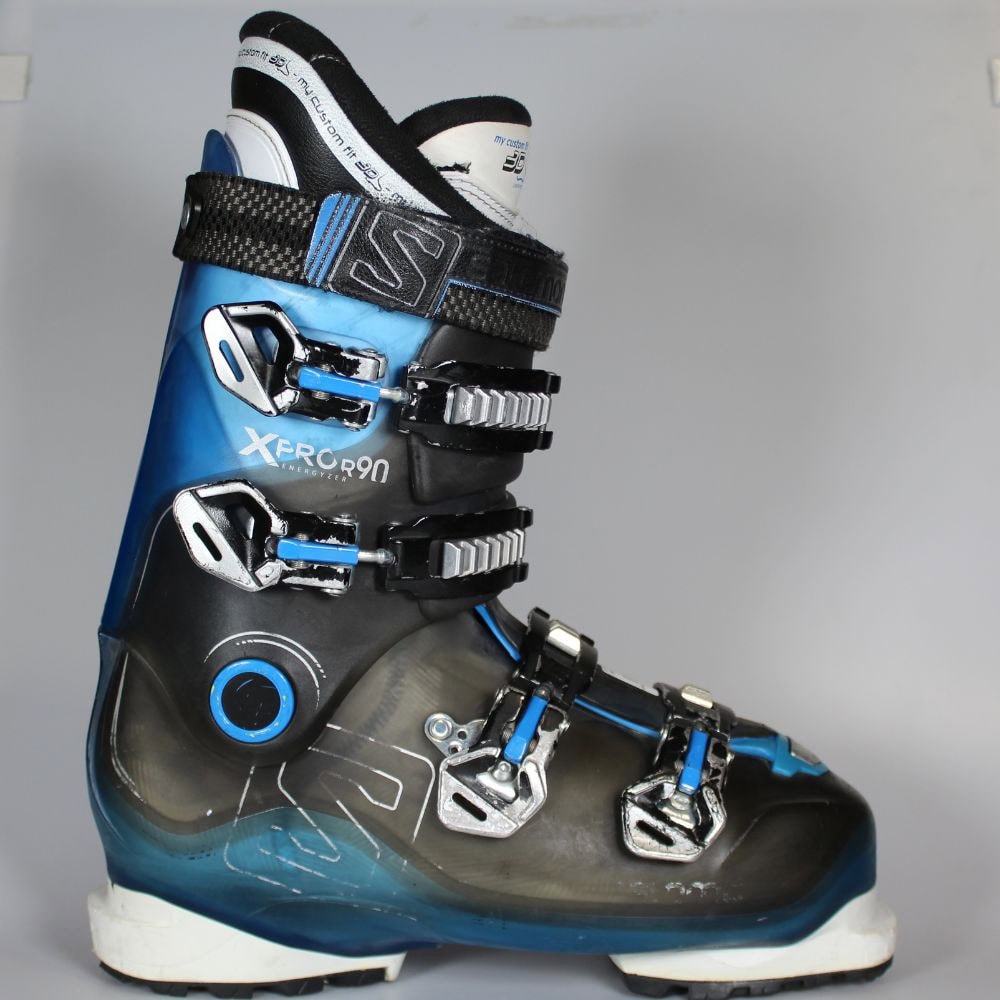 Jazdené bazárové lyžiarky SALOMON X PRO R90 Blue - Pánske lyžiarky - 1