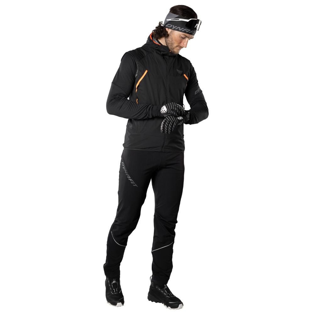 Zateplené nohavice DYNAFIT Transalper Warm M PNT Black - Zateplené nohavice - 2