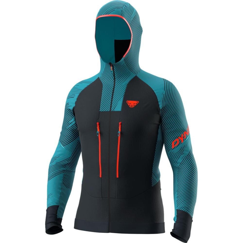 Bunda DYNAFIT Mezzalama Race Jacket M Storm Blue - Bundy na bežky a skialp - 1