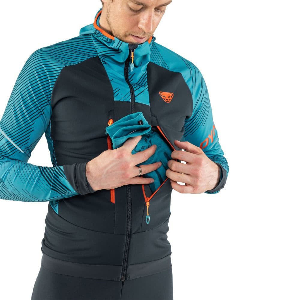 Bunda DYNAFIT Mezzalama Race Jacket M Storm Blue - Bundy na bežky a skialp - 3
