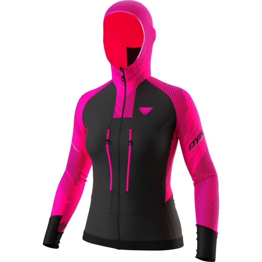 Bunda DYNAFIT Mezzalama Race Jacket W Pink Glo - Bundy na bežky a skialp - 1