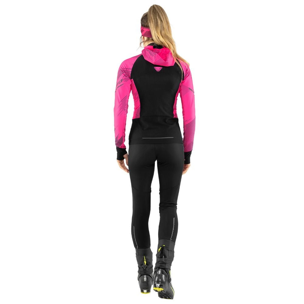 Bunda DYNAFIT Mezzalama Race Jacket W Pink Glo - Bundy na bežky a skialp - 3