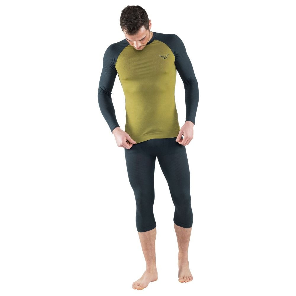 Termo nohavice DYNAFIT Tour Light Merino 3/4 Tights M Blueberry Storm - Športové termoprádlo - 2