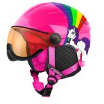 Lyžiarska prilba RELAX Twister Visor Pink