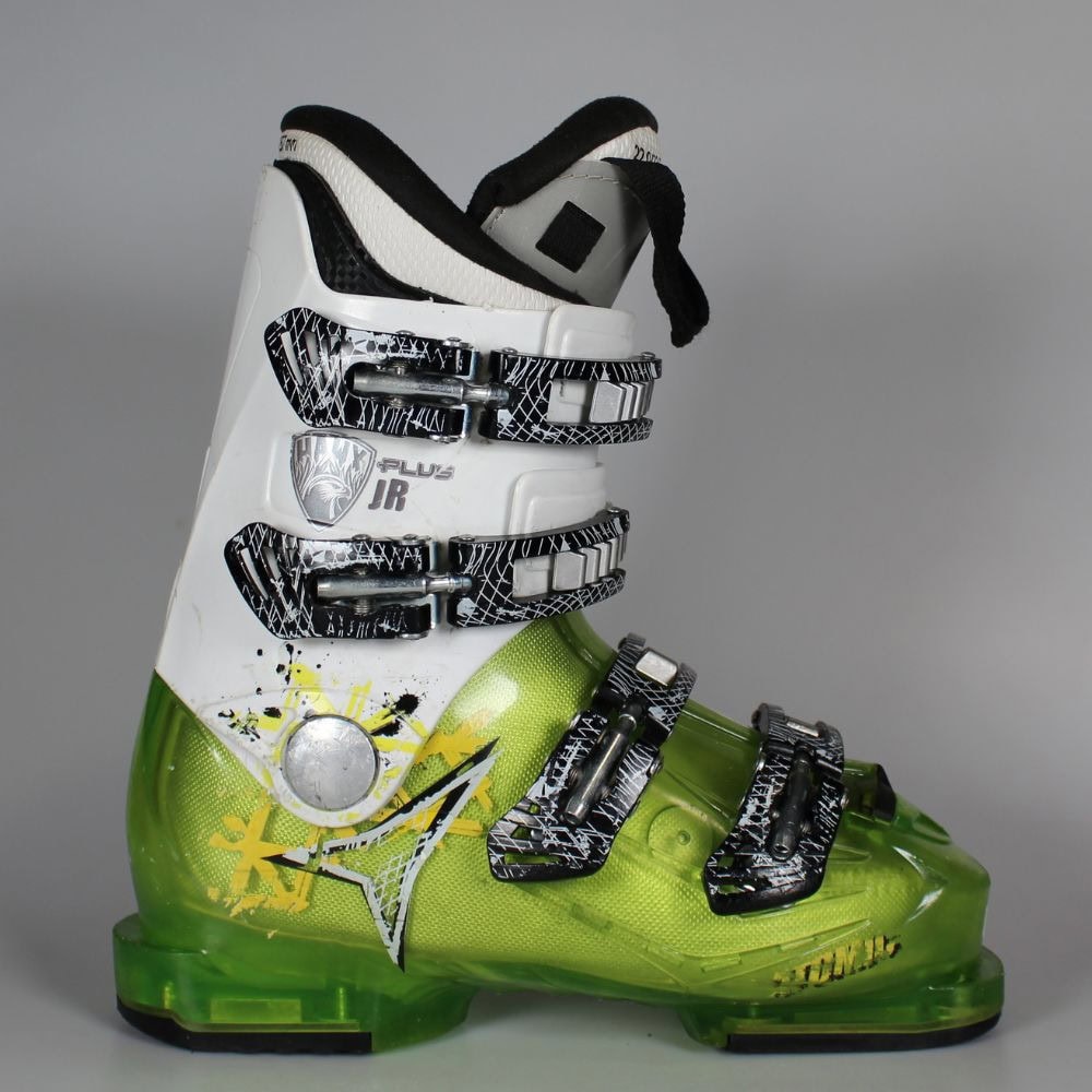 Jazdené bazárové lyžiarky ATOMIC Hawx Plus JR 4 Green - Detské lyžiarky - 1