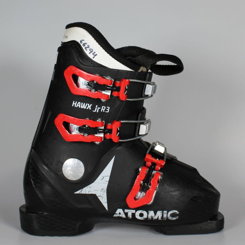 Jazdené bazárové lyžiarky ATOMIC Hawx JR 3 Black - Detské lyžiarky - 1