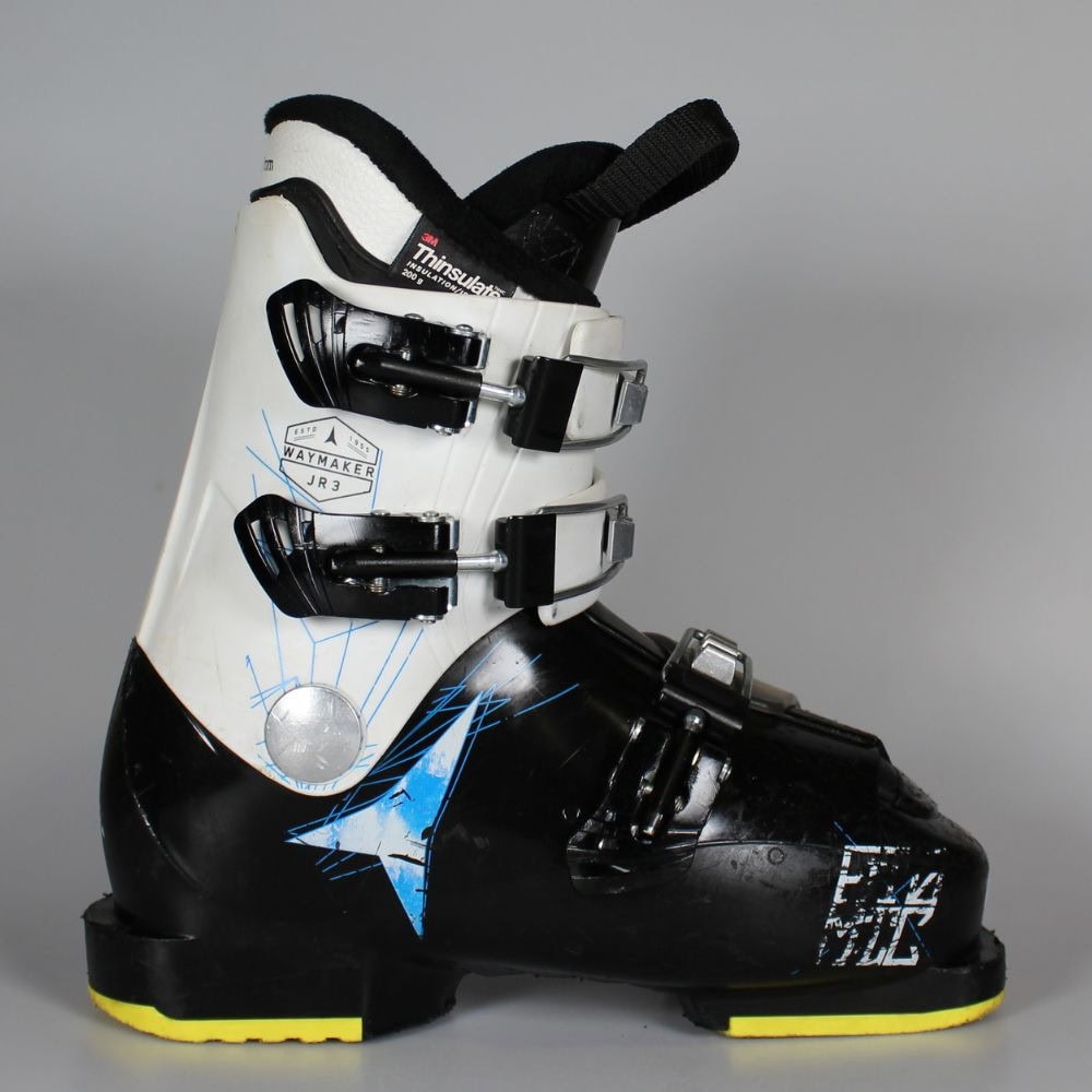 Jazdené bazárové lyžiarky ATOMIC Waymaker JR 3 Black - Detské lyžiarky - 1