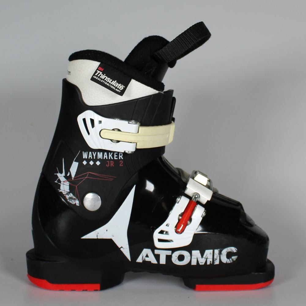 Jazdené bazárové lyžiarky ATOMIC Waymaker JR 2 Black - Detské lyžiarky - 1