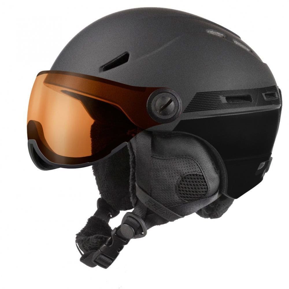 Lyžiarska prilba RELAX Patrol Visor Black - Pánske prilby - 1