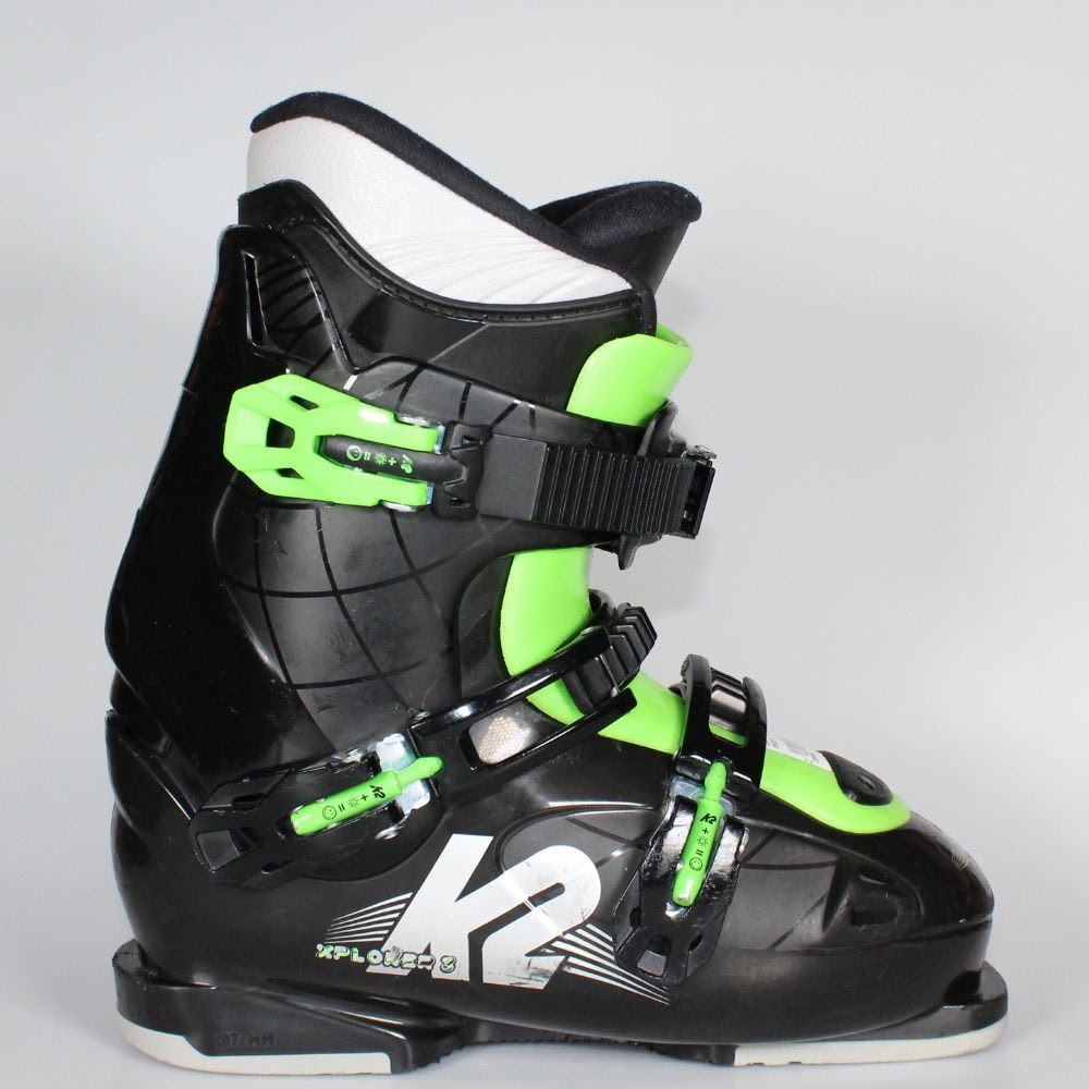 Jazdené bazárové lyžiarky K2 Explorer 8 - Detské lyžiarky - 1