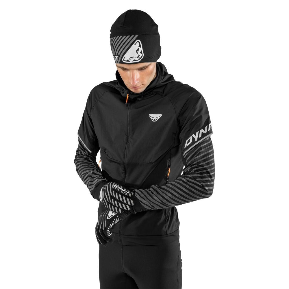 Čiapka DYNAFIT Alpine Reflective Beanie Black out Nimbus - Čiapky - 2