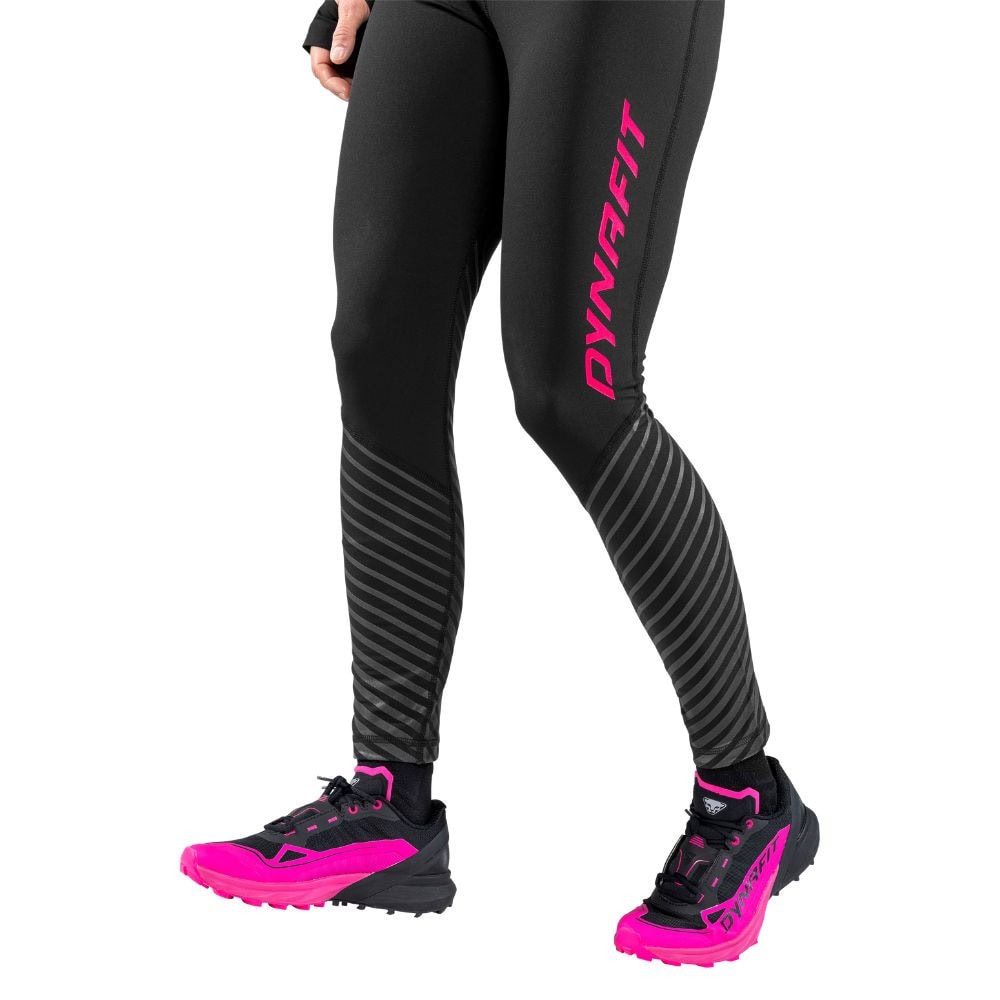 Legíny DYNAFIT Reflective Tights W Black out Pink - Legíny - 5