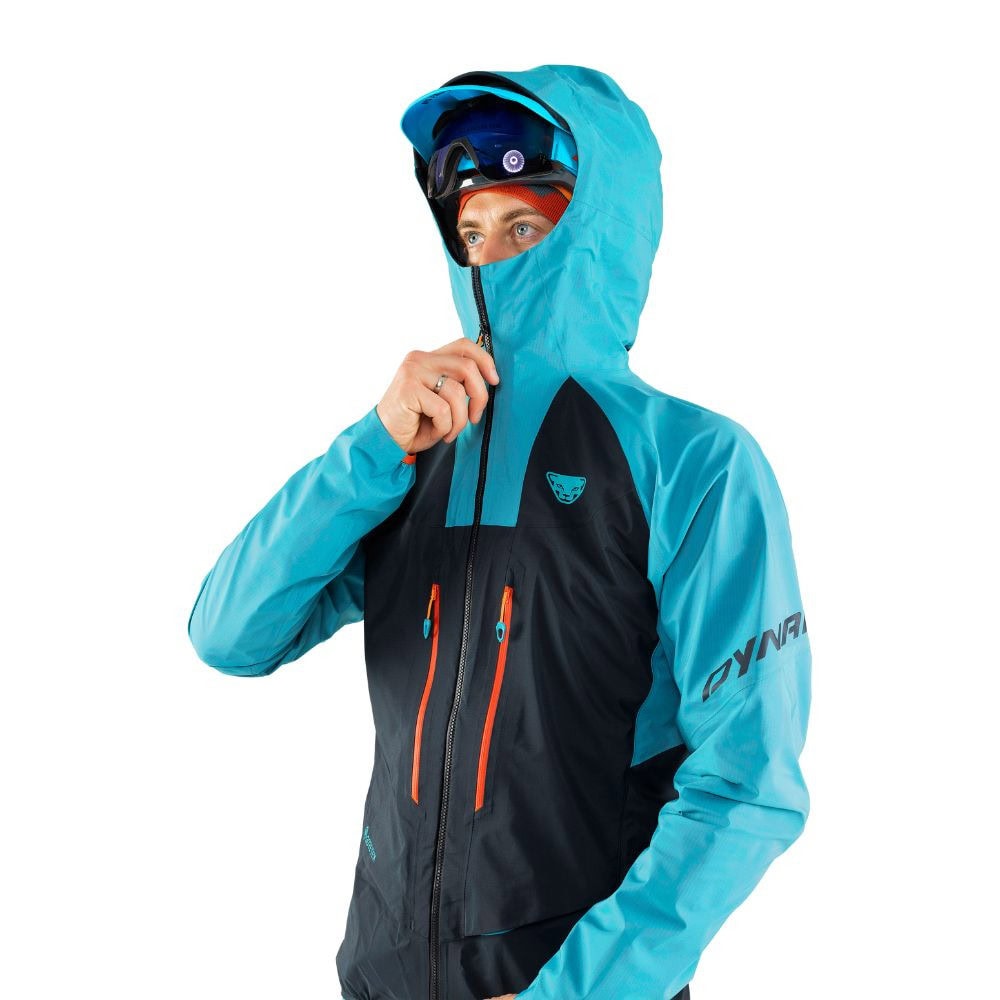 Bunda DYNAFIT TLT GTX Jacket M Storm Blue - Bundy na bežky a skialp - 2
