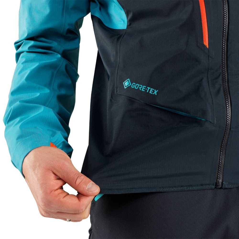 Bunda DYNAFIT TLT GTX Jacket M Storm Blue - Bundy na bežky a skialp - 3