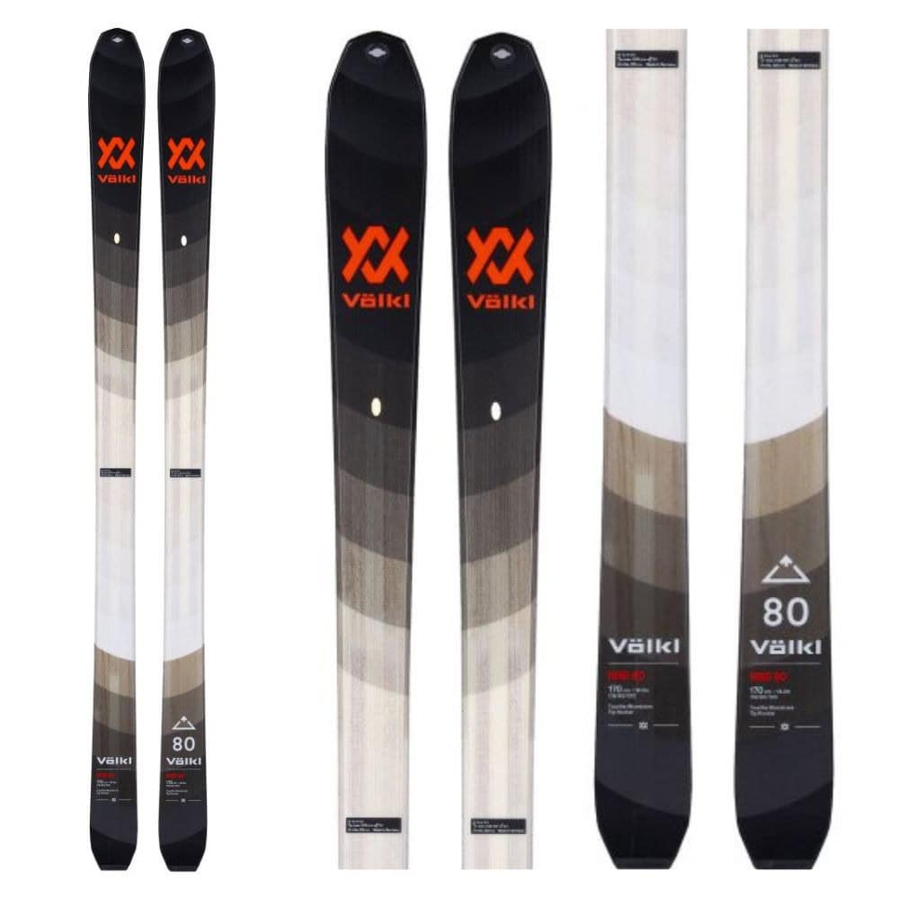 Skialpinistické lyže VÖLKL Rise 80 Black so stúpacími pásmi - Skialp lyže - 2