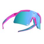 Športové okuliare DYNAFIT Ultra Evo Pink Glo/Blue Cat 3
