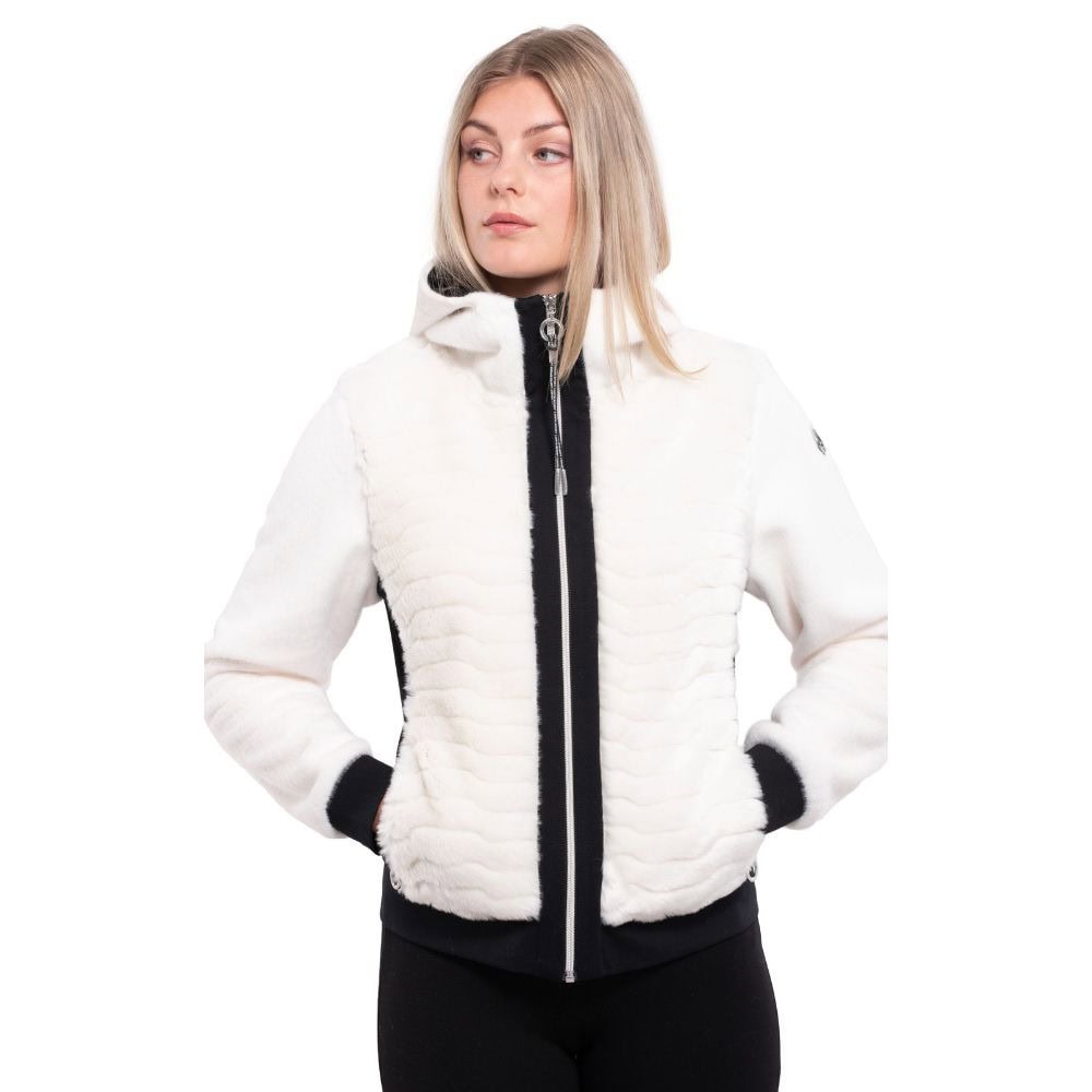 Mikina LUHTA Inkiniemi White - Mikiny s kapucňou - 1