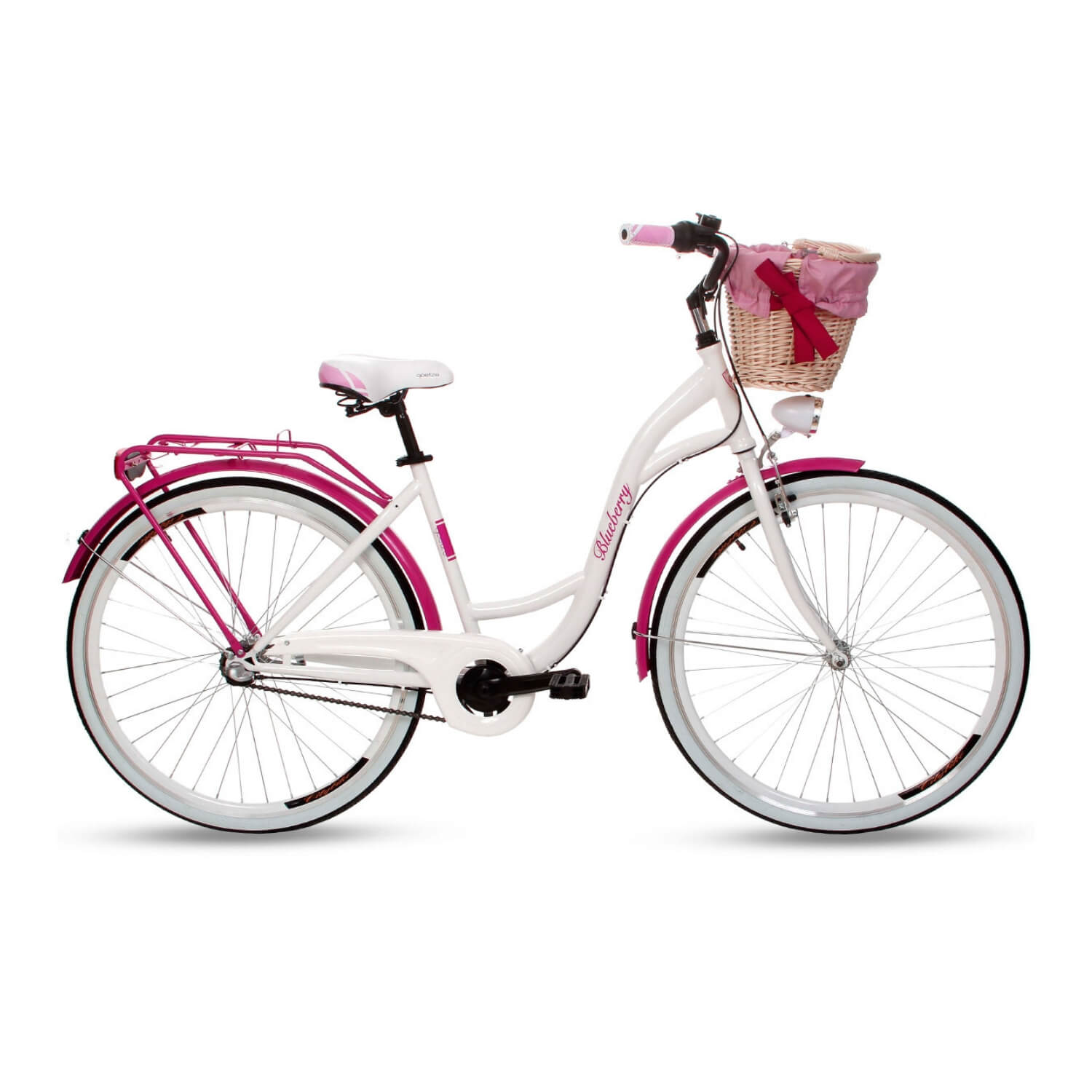 Dámsky bicykel GOETZE Bluberry 28" Ružový - Mestské bicykle - 1