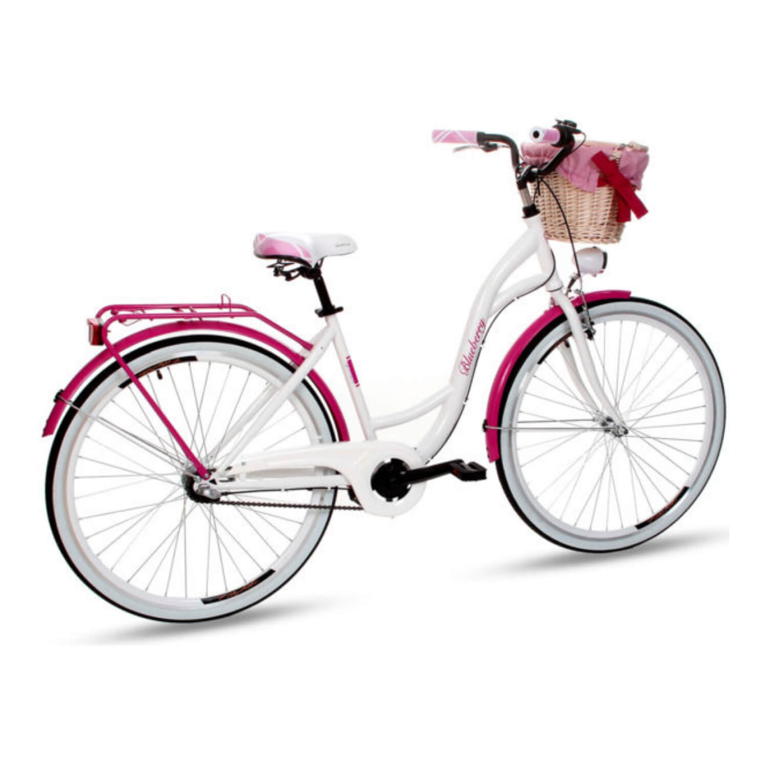 Dámsky bicykel GOETZE Bluberry 28" Ružový - Mestské bicykle - 3