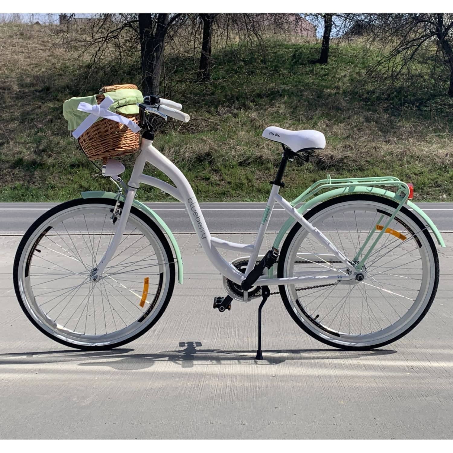 Mestský retro bicykel GOETZE Classic 26" White/Green - Mestské bicykle - 1
