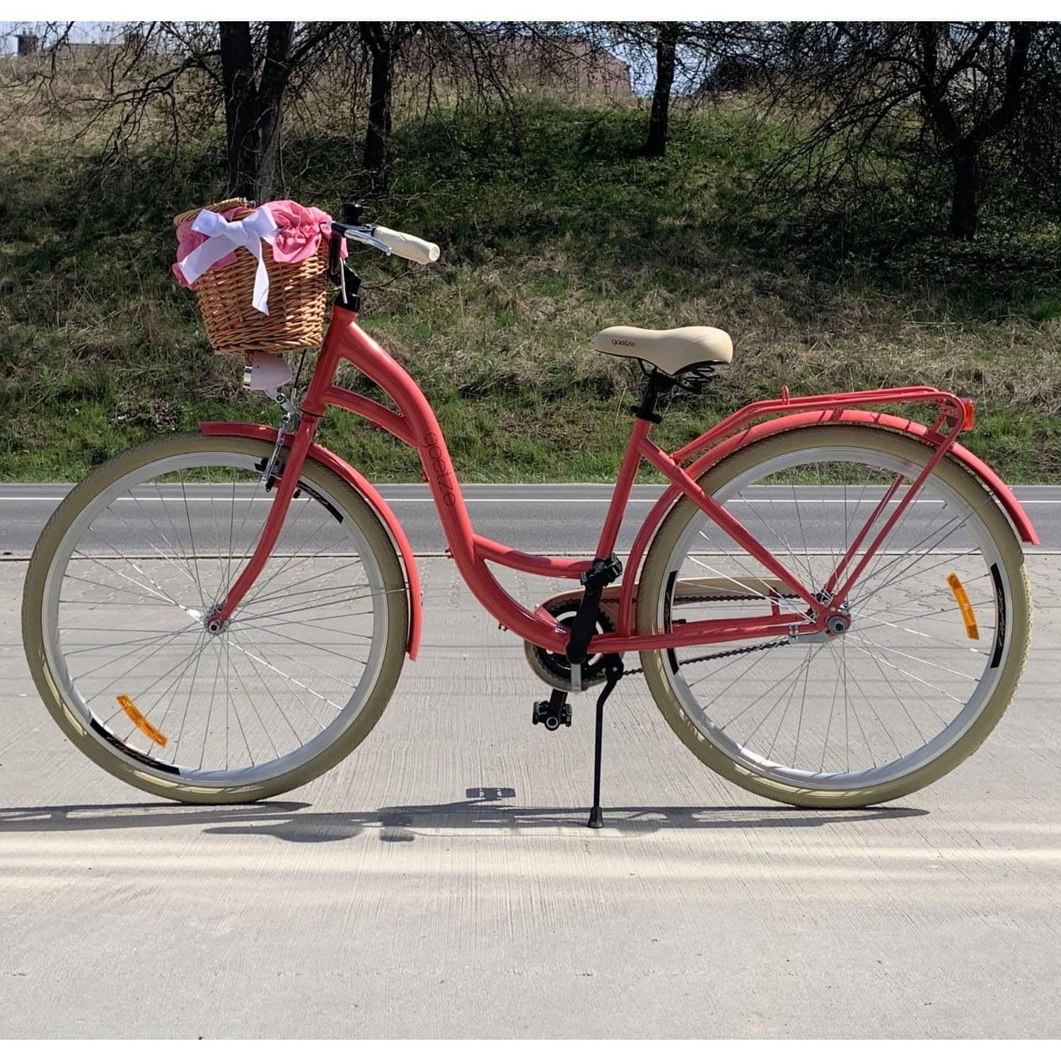 Mestský dámsky bicykel GOETZE Colours 28" Pink - Mestské bicykle - 1