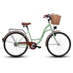 Mestský retro bicykel GOETZE Eco 26" Green/Brown