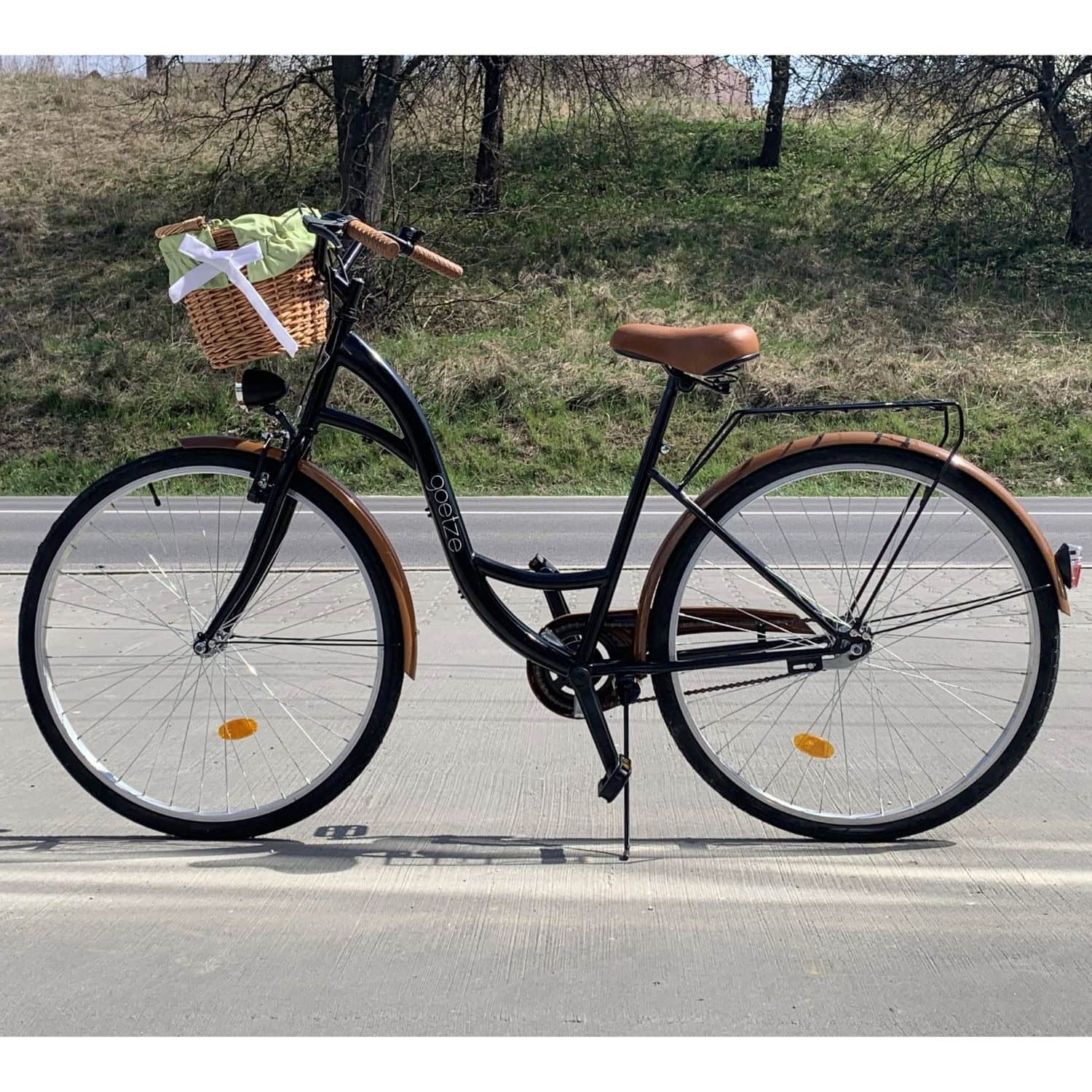 Retro mestský bicykel GOETZE Eco 28" Black - Mestské bicykle - 1