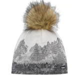 Zimná čiapka EISBÄR Draw Lux Crystal Mü čierno-biela