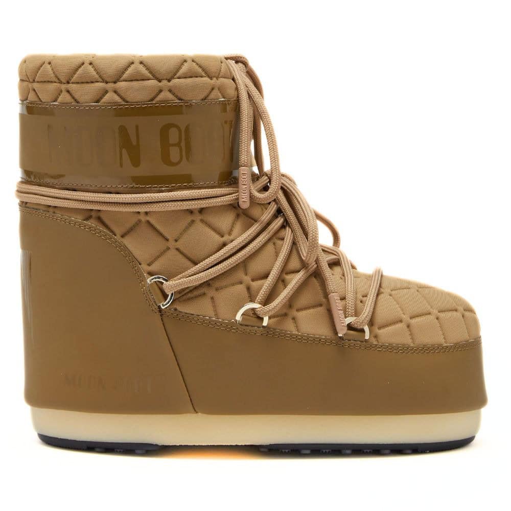 Snehule MOON BOOT Icon Low Quilt Caramel - Zimná obuv - 1