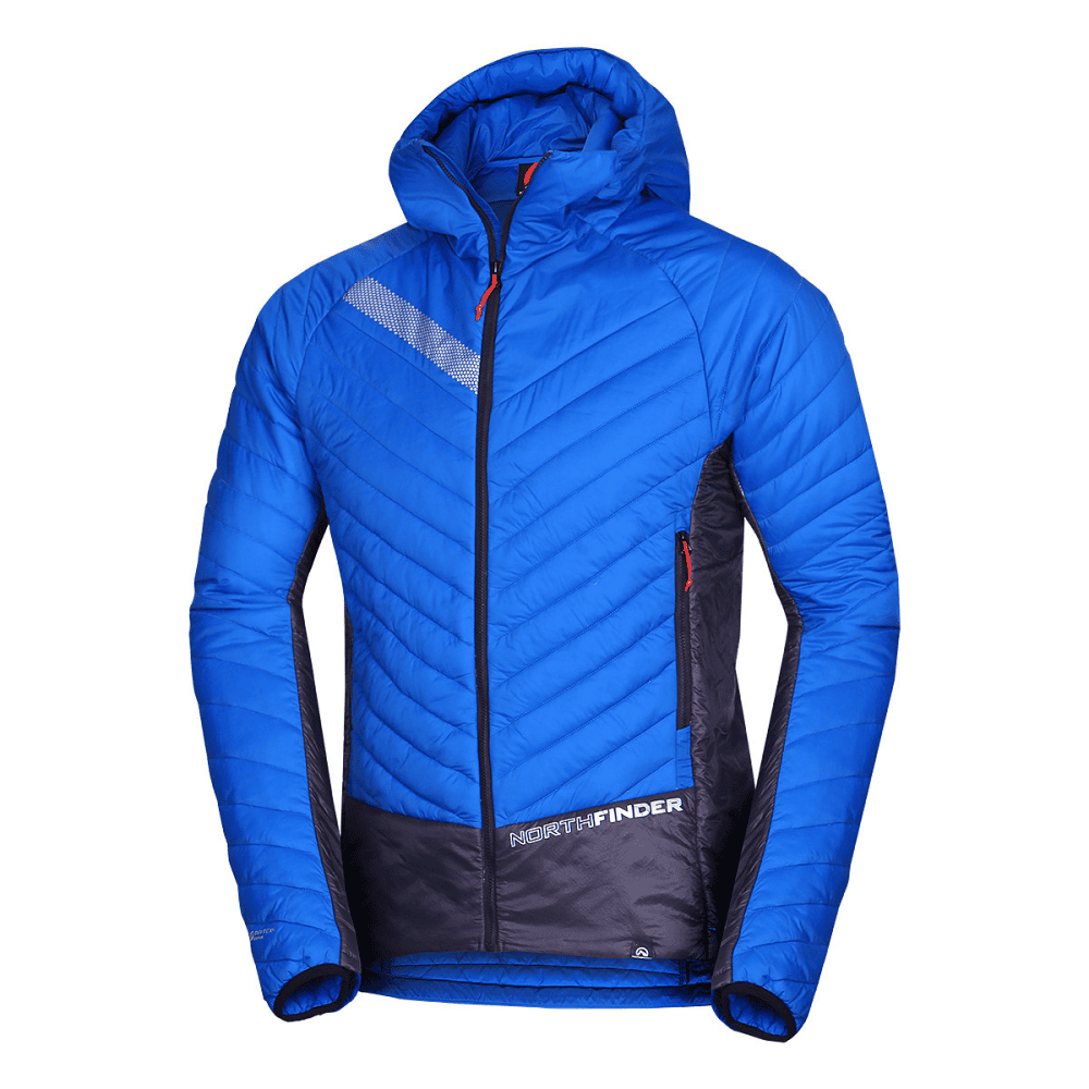Ski-turingová bunda NORTHFINDER Primaloft Ohniste Blue - Bundy na bežky a skialp - 4