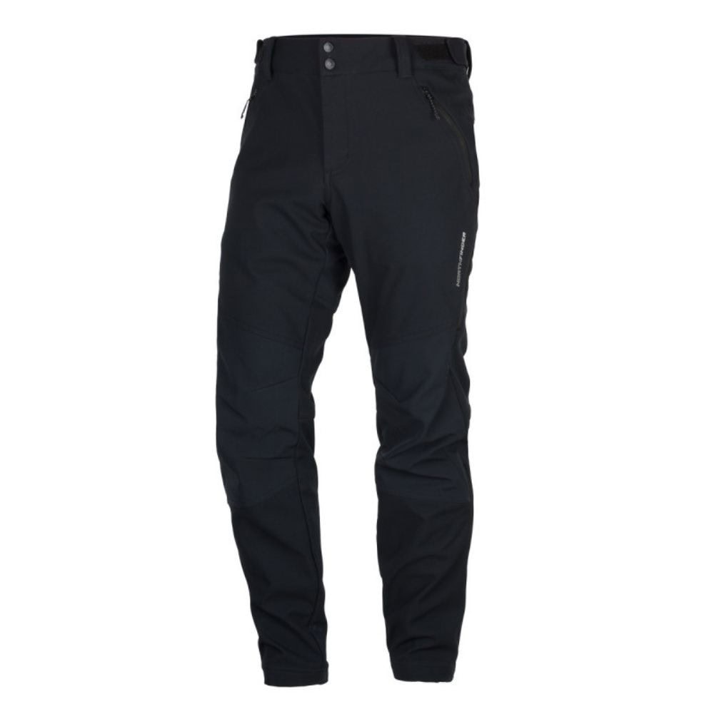 Panské softshellové nohavice NORTHFINDER Marcello Black - Turistické nohavice - 9
