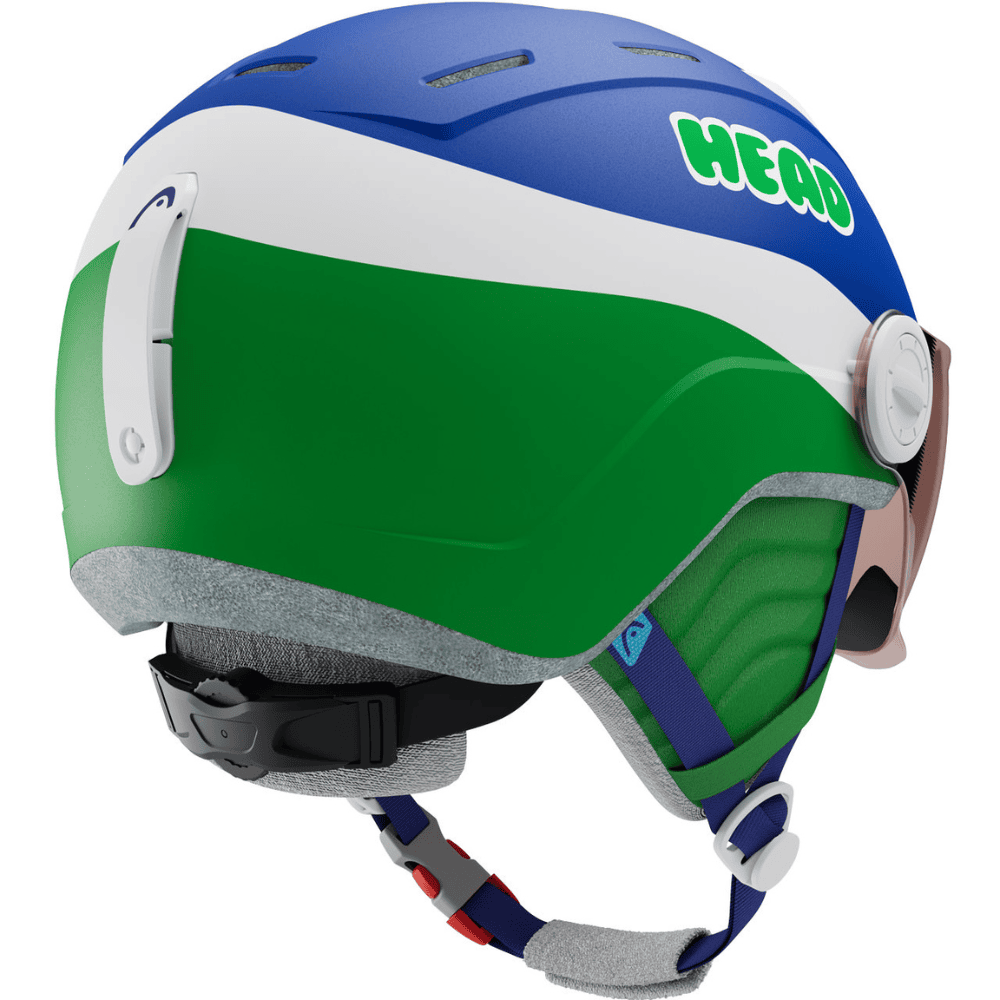 Detská prilba Head MOJO Visor - blue/green - Detské prilby - 2