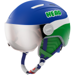 Detská prilba Head MOJO Visor - blue/green