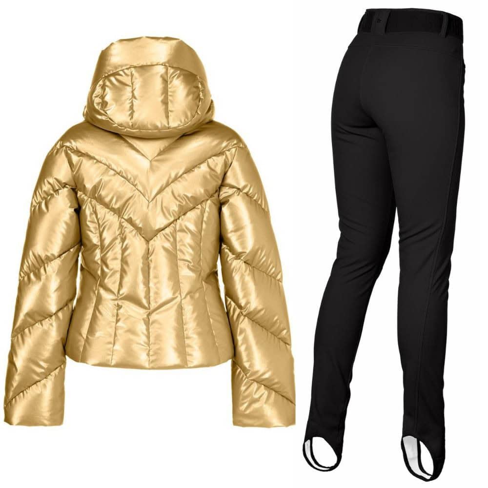 Komplet GOLDBERGH Elodie Gold & Paris Black - SETY - Lyžiarske oblečenie - 2