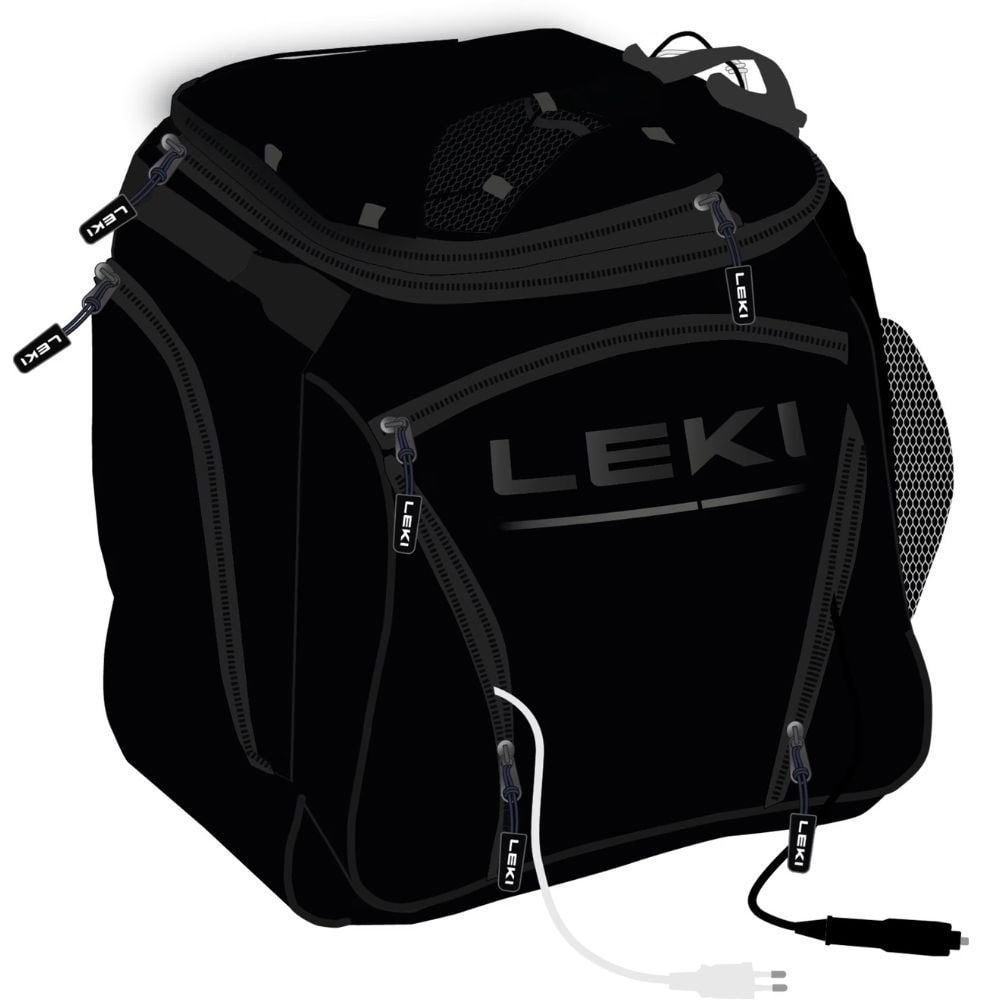 Vyhrievaný vak na lyžiarky LEKI Bootbag Hot Black - Vaky na lyžiarky - 1