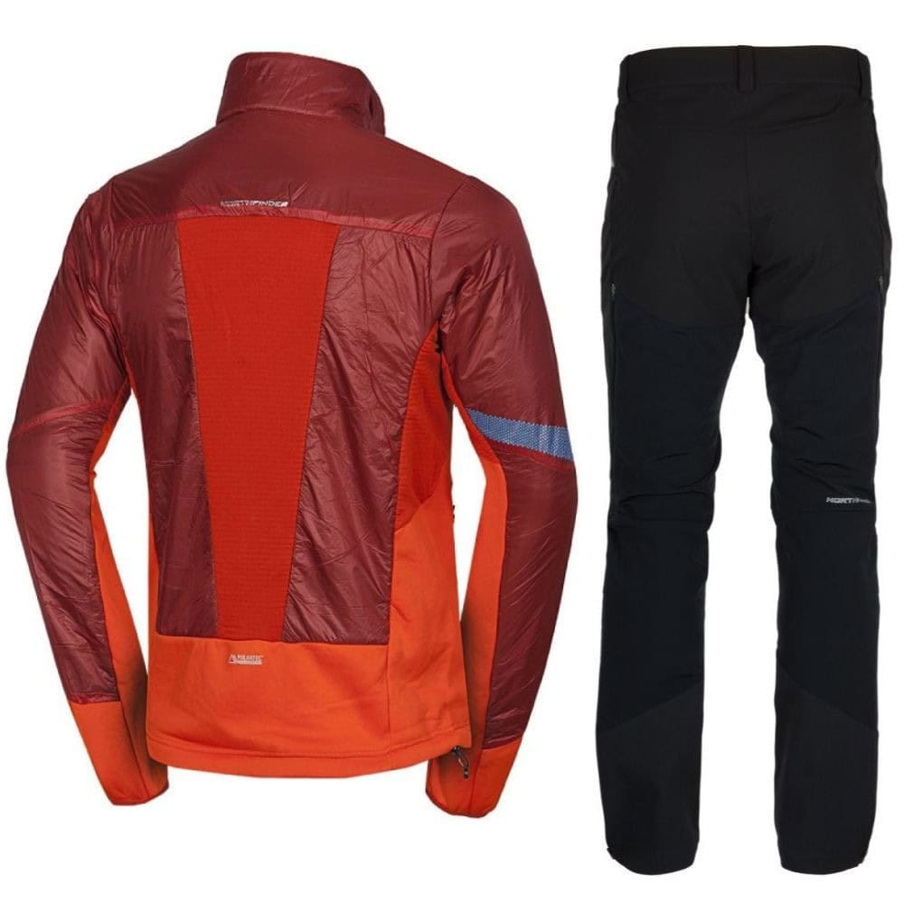 Komplet NORTHFINDER Hybrid Polartec Alpha Direct Repisko Red & Rysy Blk - SETY - Skialpové oblečenie - 2