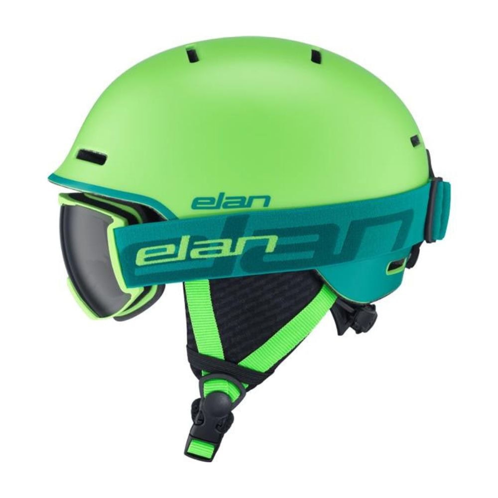 Lyžiarska prilba ELAN Twist Green s okuliarmi - Detské prilby - 2