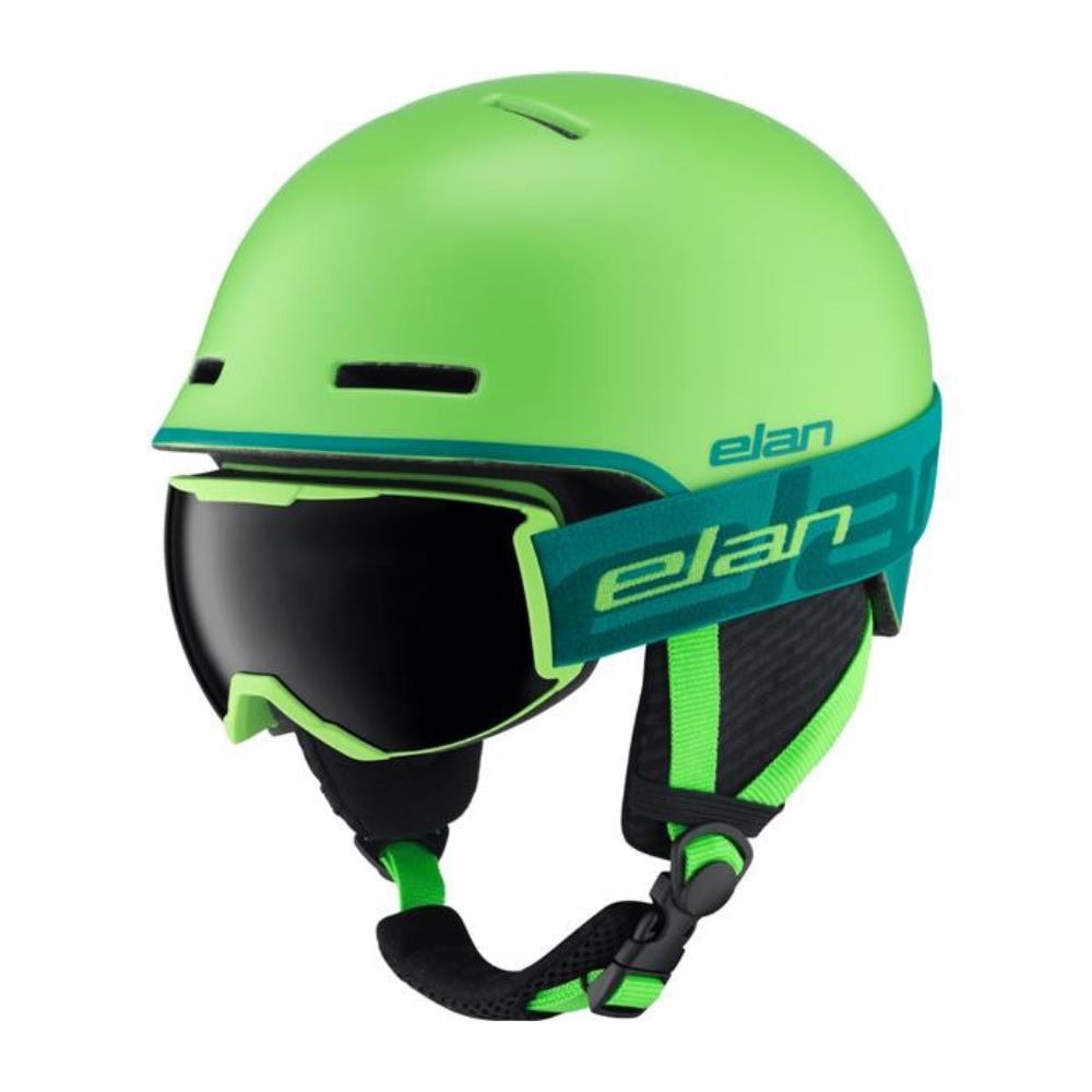 Lyžiarska prilba ELAN Twist Green s okuliarmi - Detské prilby - 1