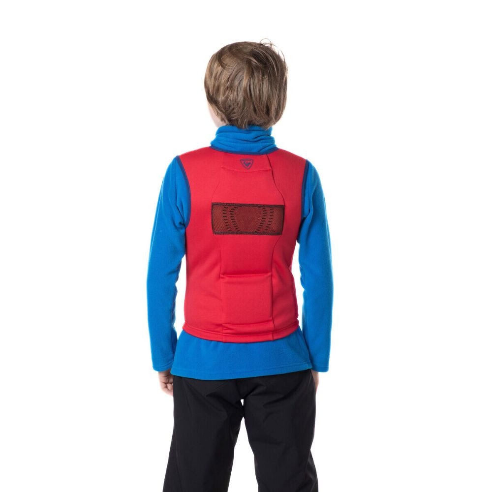 Chránič chrbta ROSSIGNOL Flexvent Vest Kids Red - Chrániče - 2