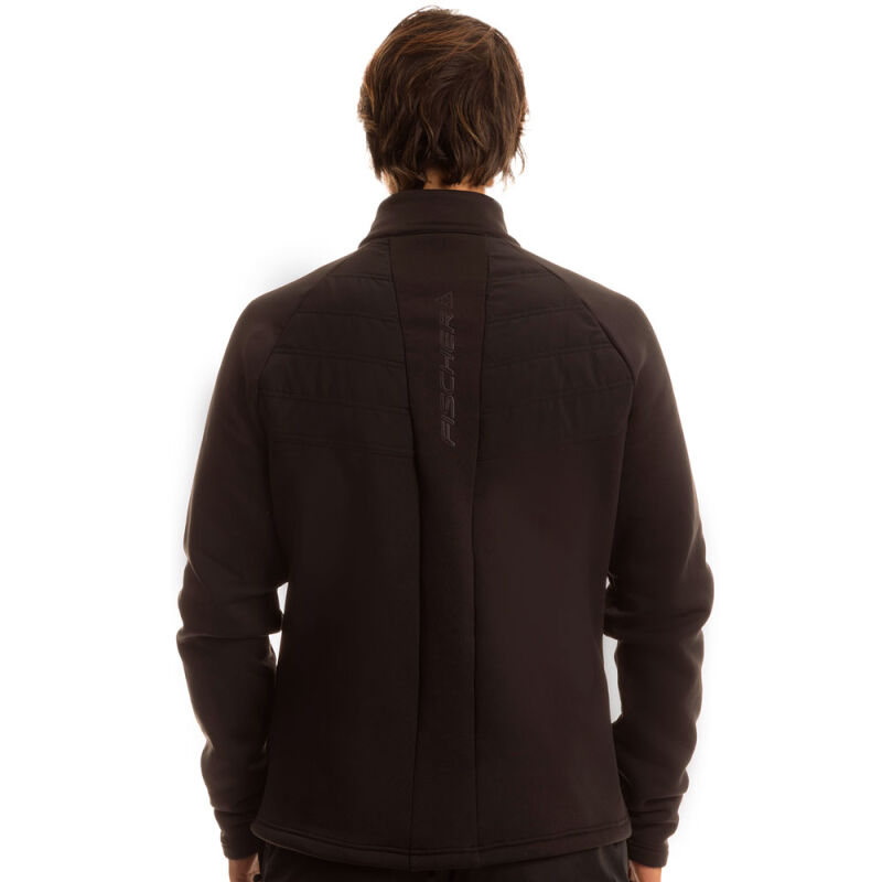 Mikina FISCHER DYNAMIC Hybrid Jacket Black - Technické mikiny - 3