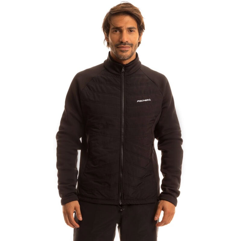 Mikina FISCHER DYNAMIC Hybrid Jacket Black - Technické mikiny - 1