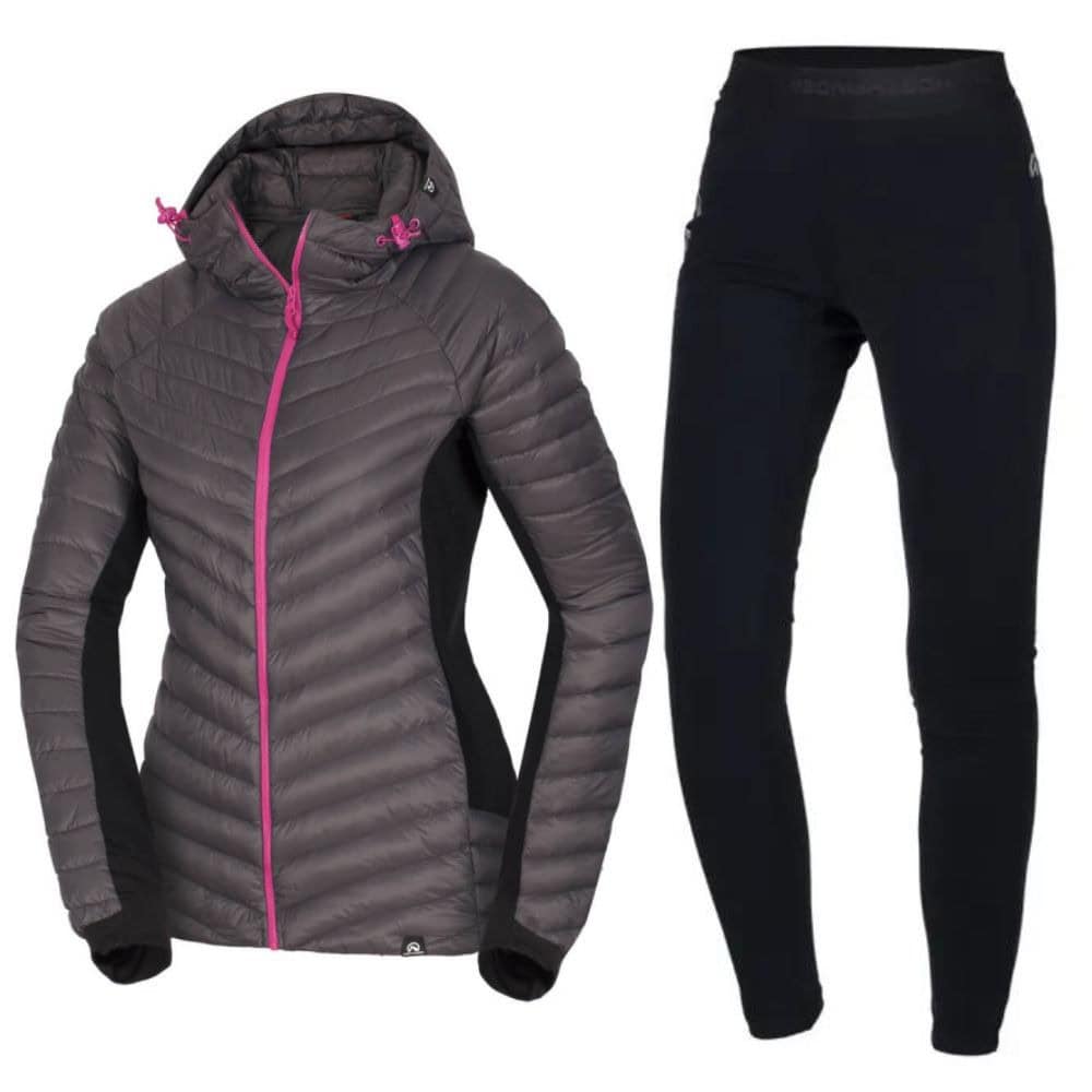 Skitouringový komplet NORTHFINDER Primaloft Bystra & Zdiarska Black - SETY - Skialpové oblečenie - 1