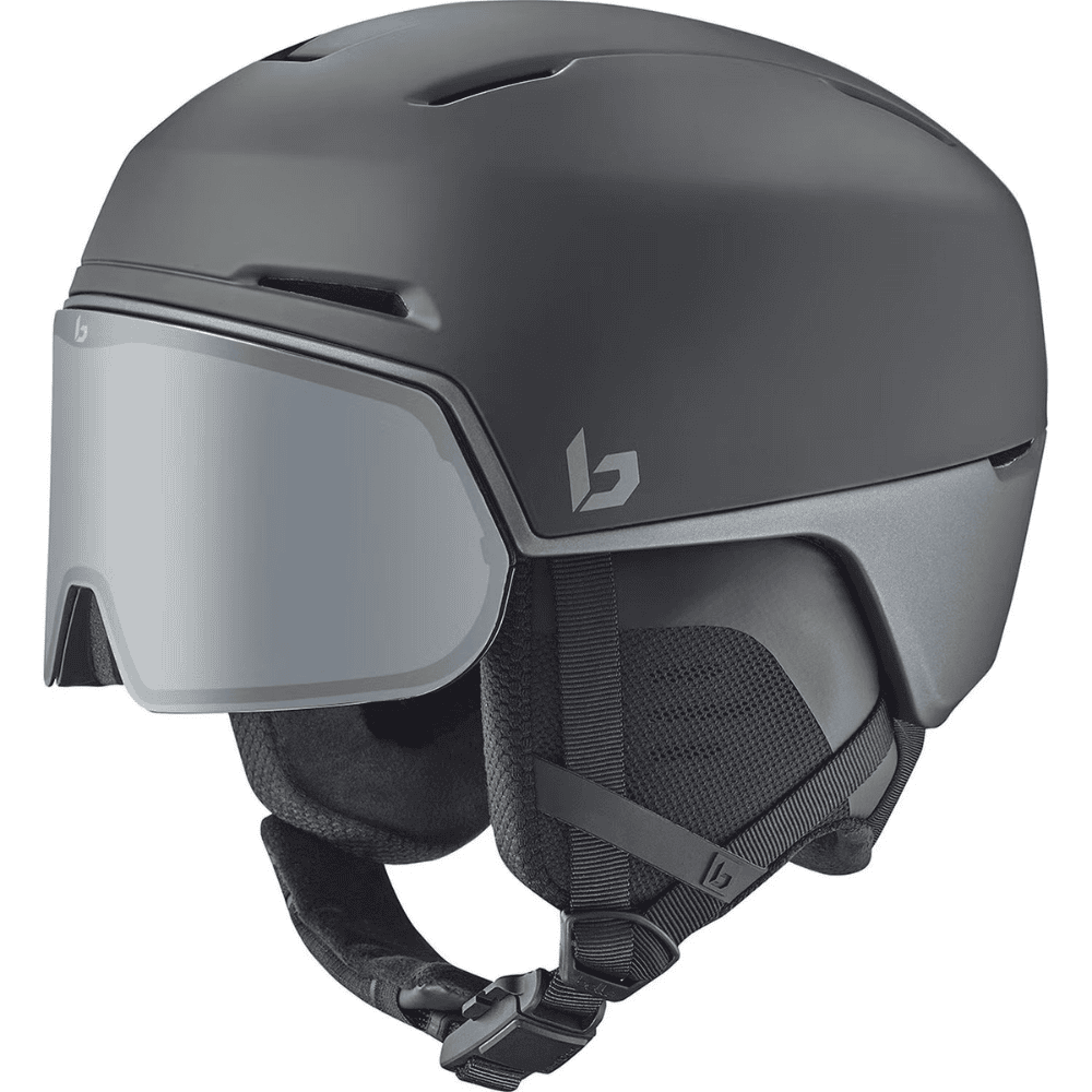 Lyžiarska prilba BOLLE X-FUSION Black Steel Matte - Photochromic Gun Cat 1 to 3 - Prilby s priezorom - 1