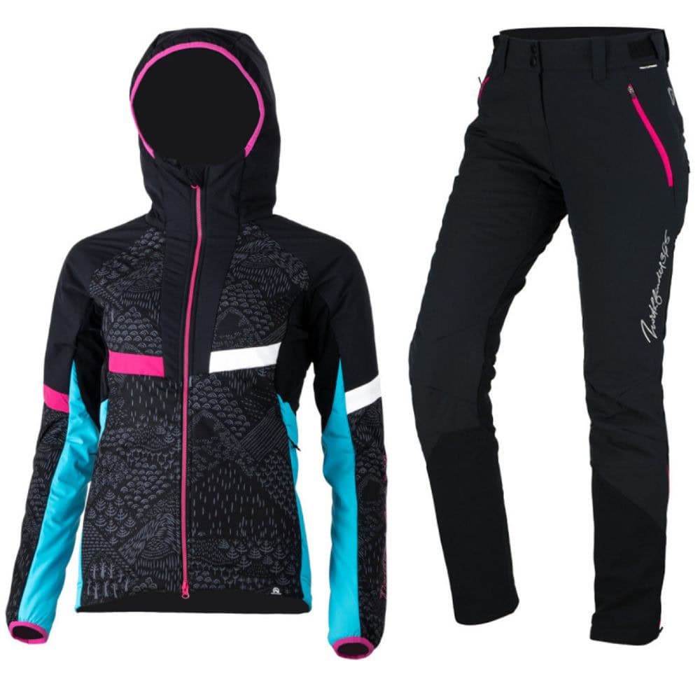 Skitouringový komplet NORTHFINDER Rohace Active Thermal Primaloft & Javorinka Black - SETY - Skialpové oblečenie - 1