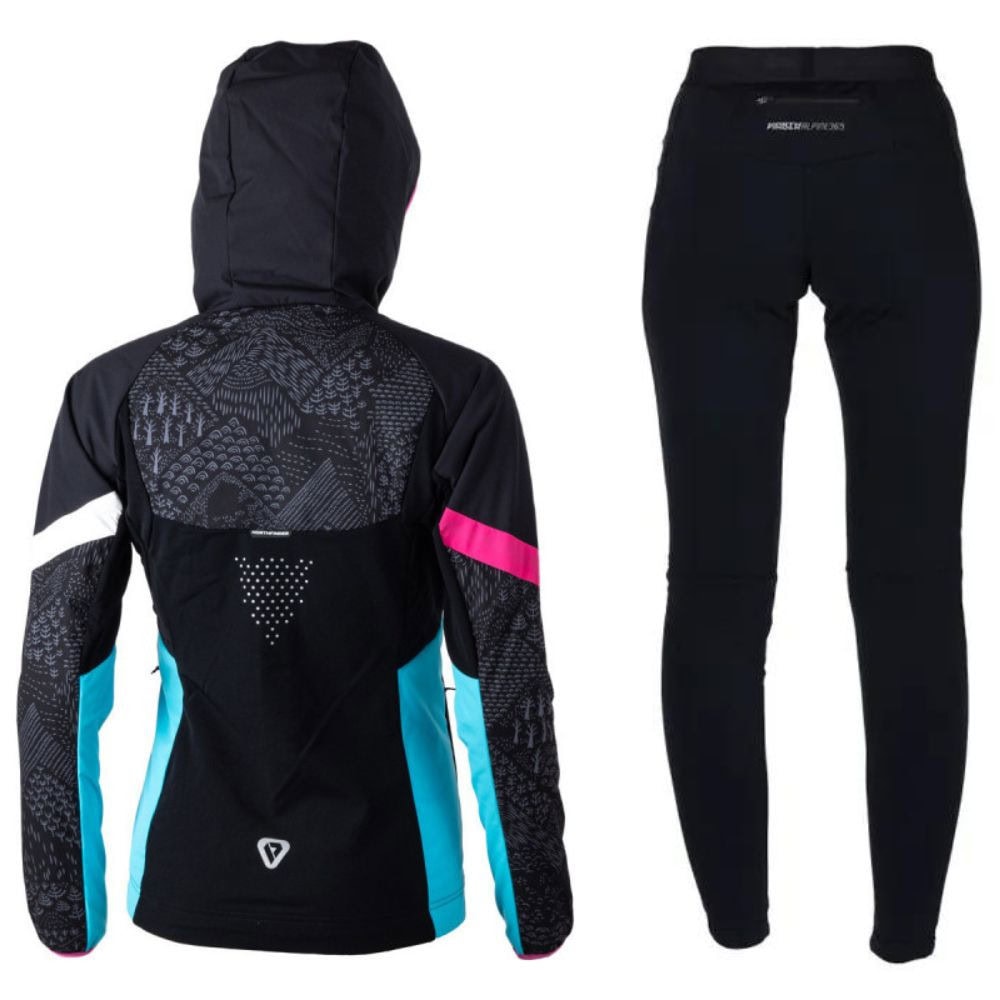 Skitouringový komplet NORTHFINDER Rohace Active Thermal Primaloft & Zdiarska Black - SETY - Skialpové oblečenie - 2