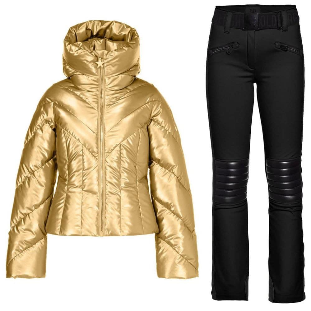 Komplet GOLDBERGH Elodie Gold & Rocky Black - SETY - Lyžiarske oblečenie - 1