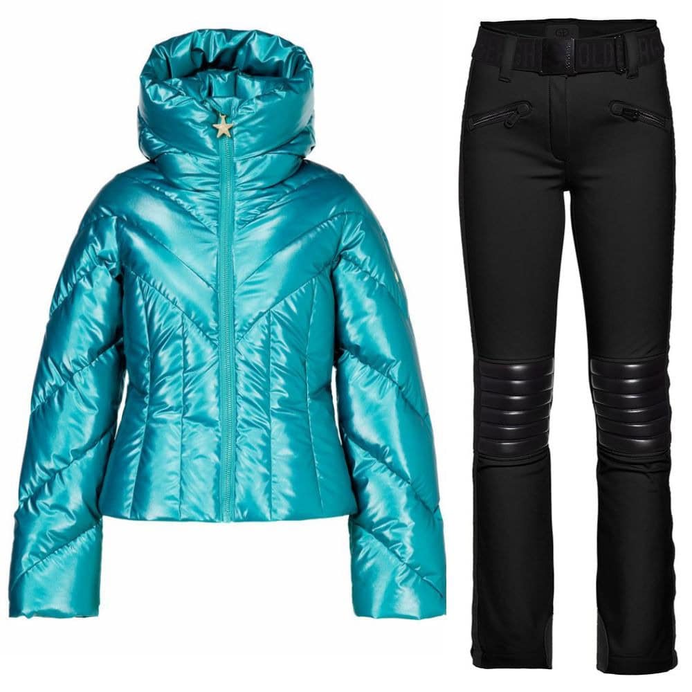 Komplet GOLDBERGH Elodie Icy Mermaid & Rocky Black - SETY - Lyžiarske oblečenie - 1